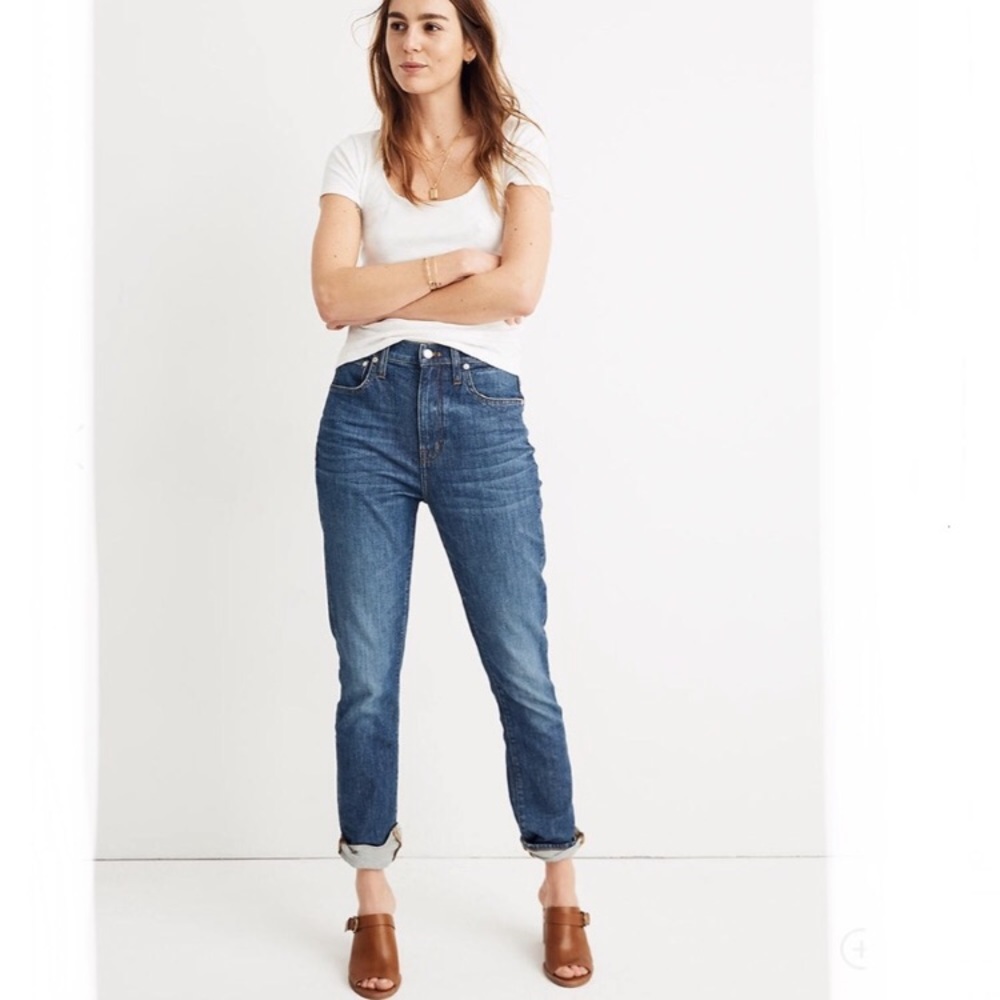Madewell High Rise Boy Jean